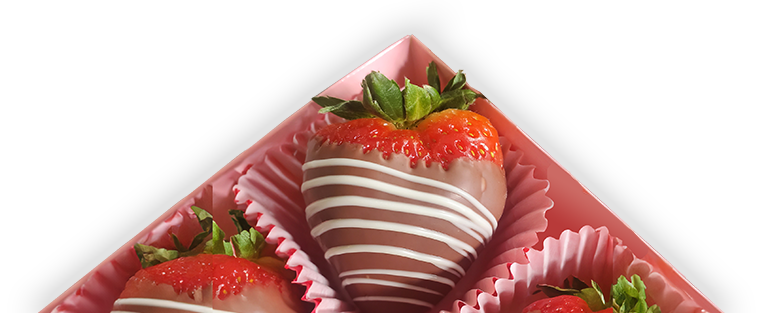 Box of chocolate-covered strawberries in Cleveland, Ohio area